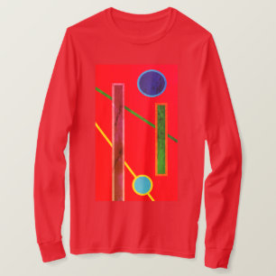 Vet Geometrische kunst T-shirt