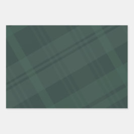 Vet geplaid donkerrood groen marine vakantie inpakpapier vel