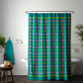 Vet geplakt douchegordijn