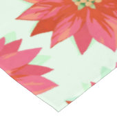 Vet, geschilderd poinsettia Kerstmis / vakantie on Tafelkleed (Gekanteld)