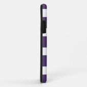 Vet gestreept iPhone 5-bazen Hoesje | pruimen (Achterkant/rechts)