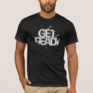 Vet "Get Ready" Grunge Gym Shirt ontwerp