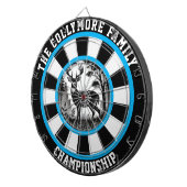 Vet geweven hertenmuurkunst dartbord (Voorkant Rechts)