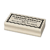 Vet golvend Lijst retouradres Rubberstempel (Stempel)