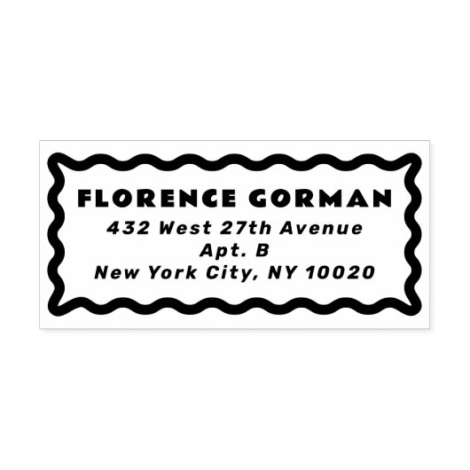 Vet golvend Lijst retouradres Rubberstempel (Afrduk)