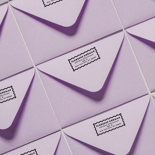 Vet golvend Lijst retouradres Rubberstempel