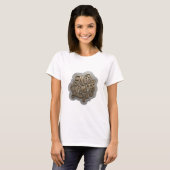 Vet goud NO LIMITS Print T-shirt (Voorkant volledig)