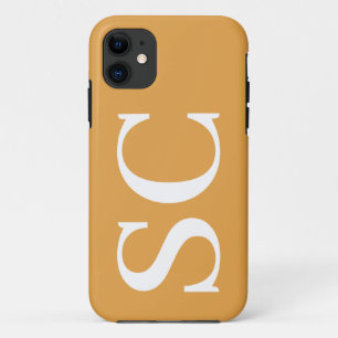 Vet grafisch typografie initiaal Case-Mate iPhone case