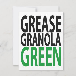 vet, granola, GREEN! Kaart