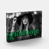 Vet Groen Afstuderen voor Typografie Fotoblokken (Links)