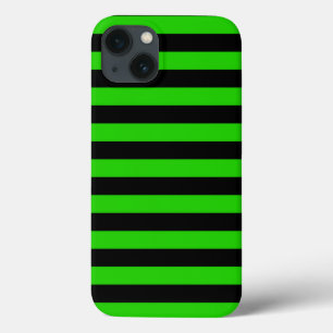 Vet groen en zwart Stripes patroon Case-Mate iPhone Case