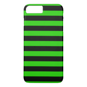 Vet groen en zwart Stripes patroon Case-Mate iPhone Case