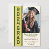 Vet, Groen & Goud, 2024 Afstuderen Kaart (Voorkant)