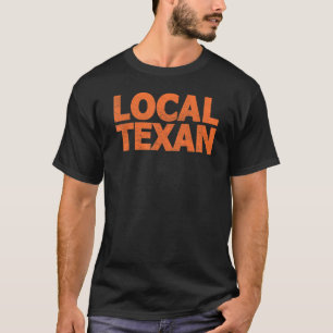 Vet Grunge stijl die zegt dat ik een lokale Texaan T-shirt