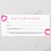 Vet  Hair Salon Cadeaubon (Achterkant)