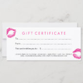 Vet  Hair Salon Cadeaubon (Achterkant)