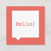 Vet Hallo Sociale media Toespraak Bubble Salmon