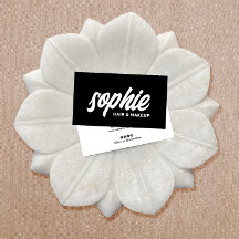 Vet handgeschreven penseelscript zwarte schoonheid