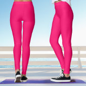 Vet Heet Roze Yoga Leggings