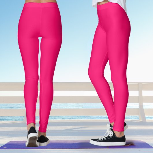 Vet Heet Roze Yoga Leggings