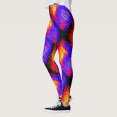 Vet, helder, meerkleurig leggings (Links)