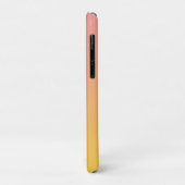 Vet Helder Meisje Roze Geel Gradient Ombré Case-Mate iPhone Case (Achterkant/links)