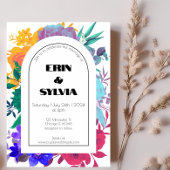 Vet & Helder Regenboog Botanische Wildflower Bruil Kaart