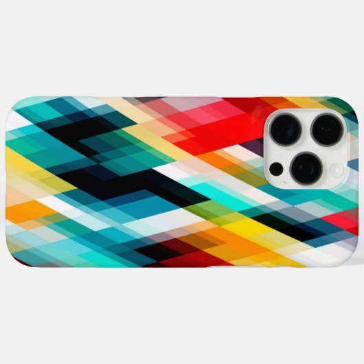 Vet helderkleurig Case-Mate iPhone case (Achterkant (horizontaal))