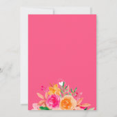 Vet herfst waterverf vrijgezellenfeest per post kaart (Achterkant)