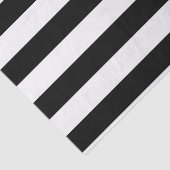 Vet horizontale strepen (zwart en wit) tissuepapier (Detail)