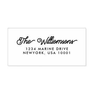 Vet Impressie Bruiloft retour adres stempel