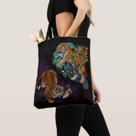 Vet in de Canvas tas Stars Tigers