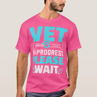 Vet in uitvoering Toekomstige Veter voor Dierenart T-shirt