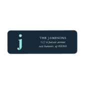 Vet Initiaal Etiket (Voorkant)