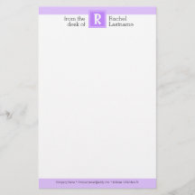 Vet Initiaal & Naam Monogram