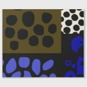 vet inpakpapier met stippen (Vlak)