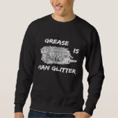 Vet is Man glitter Trui (Voorkant)