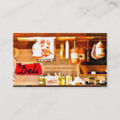 Vet Italiaans Visitekaartje Deli (Achterkant)