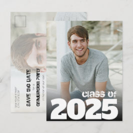 Vet jaar Foto 2021 Afstuderen Opslaan datum Briefkaart