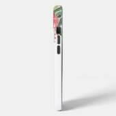 Vet Joyful Waterverf Bloemen Naam Case-Mate iPhone Case (Achterkant / Links)