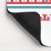 Vet juli 4 sterren en Stripes Mousepad Muismat (Hoek)