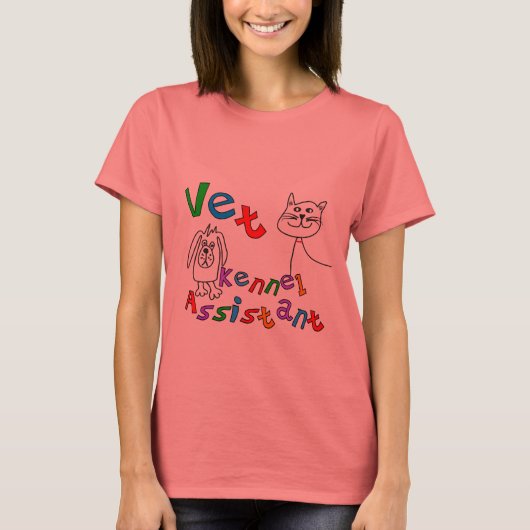 Vet Kennel Assistant T-Shirts en Gifts (Voorkant)