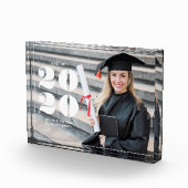 Vet "Klasse van 2025" Gepersonaliseerd Afstuderen Fotoblokken (Rechts)