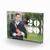 Vet "Klasse van 2025" Gepersonaliseerd Afstuderen Fotoblokken (Rechts)