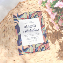 Vet Kleurrijk Abstract Bloemen Unieke Retro Bruilo