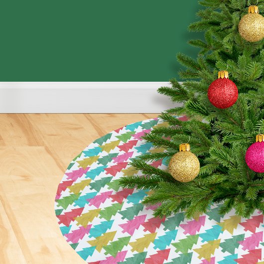 Vet Kleurrijk Papier Kerstbomen Kerstboom Rok