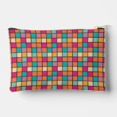 Vet kleurrijk patchwork etui (Achterkant)