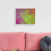 Vet, kleurrijk, platter verf, Abstract Canvas Afdruk (Insitu (Woonkamer))