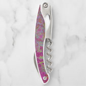 Vet, kleurrijk, platter verf, Abstract Kurkentrekker (Achterkant)