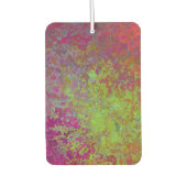 Vet, kleurrijk, platter verf, Abstract Luchtverfrisser (Voorkant)